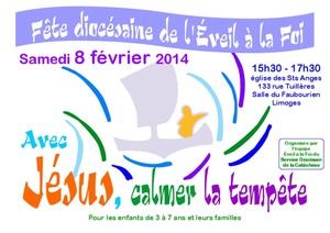 Fte diocsaine de l'veil  la foi, le 8 fvrier 2014  Limoges