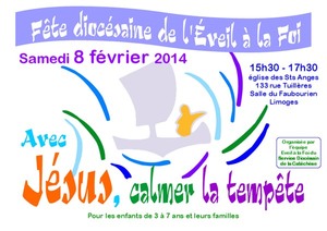 Fte diocsaine de l'veil  la foi, le 8 fvrier 2014  Limoges