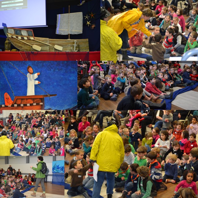 photos souvenir, Fête diocésaine de l'éveil à la foi, le 8 février 2014 aux St Anges , Limoges