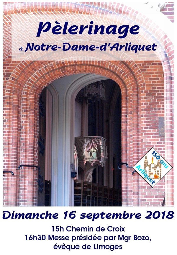Plerinage du 16 septembre 20118 avec Notre Dame d'Arliquet, spcial 150 ans