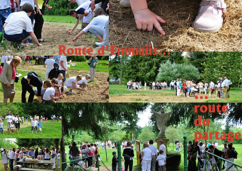 Fte des 1000 baptmes du 8 mai 2011, se rencontrer, partager et semer sur la route d'Emmas
