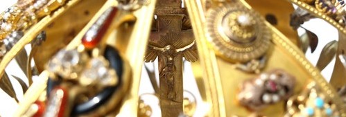 dtail de la couronne de Notre Dame d'Arliquet