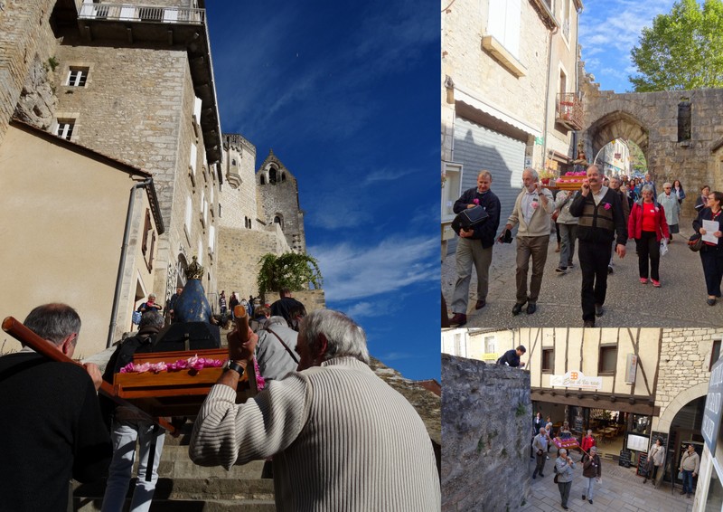 Photos du plerinage d'octobre 2015  Rocamadour avec Notre Dame d'Arliquet